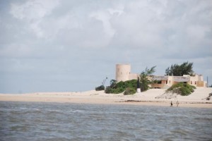 Private property on Shela sand dunes