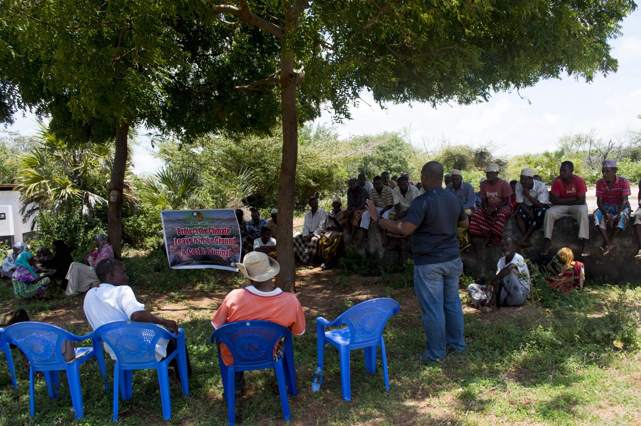 SAVE LAMU GIVES COAL UPDATES TO COMMUNITIES; AND THE WITHDRAWAL OF AfDB FROM FINANCING THE PROJECT